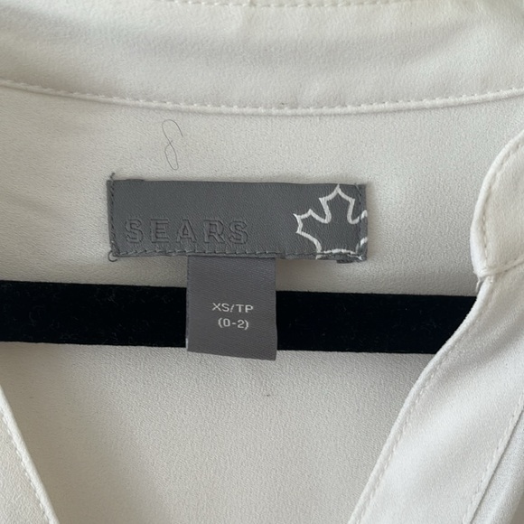 Sears White Button Down Shirt - Picture 4 of 4